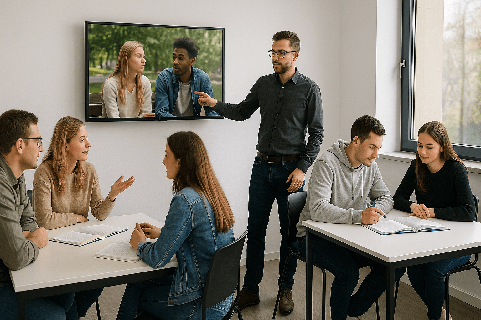 Zajęcia angielskiego w małej grupie i indywidualnie w Matrix English For You w Lublinie